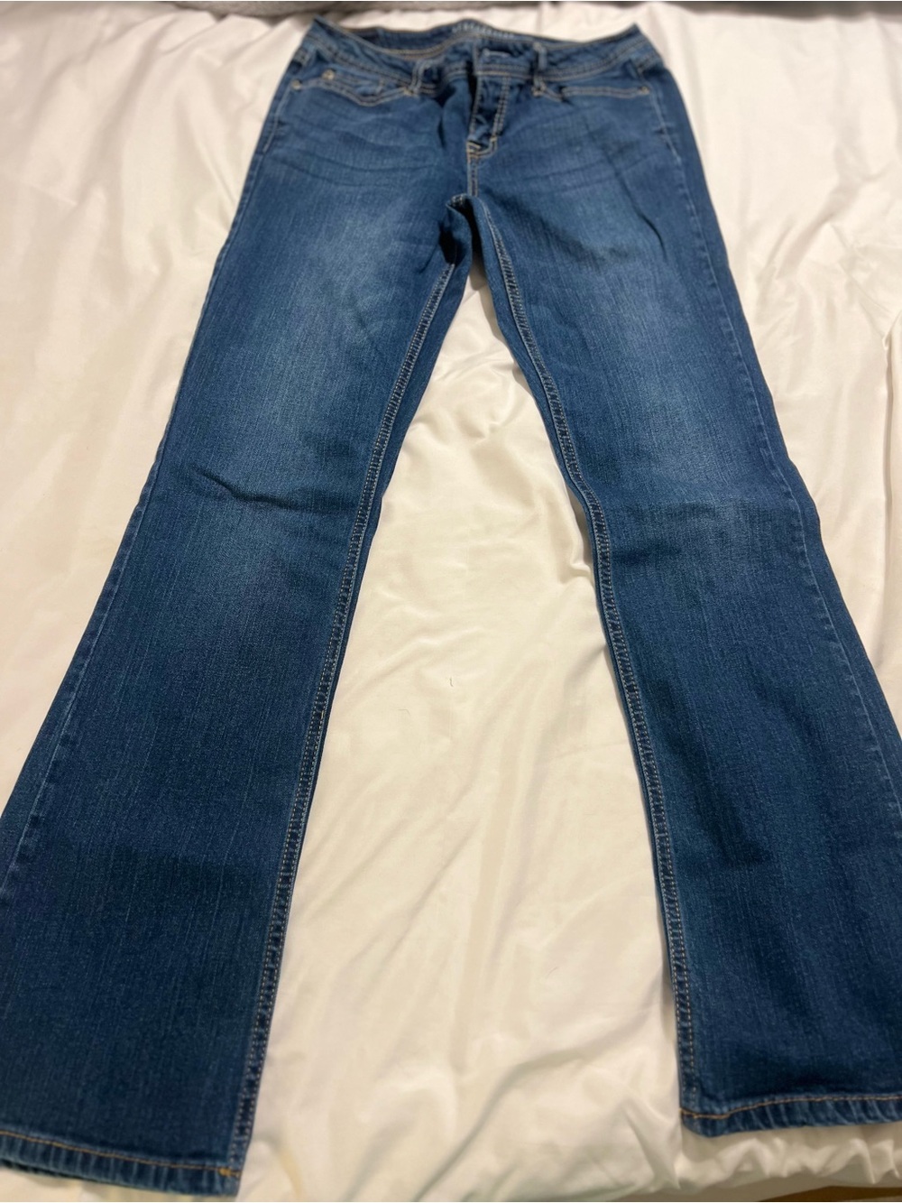 Aeropostale Women's Medium Blue Flare Jeans